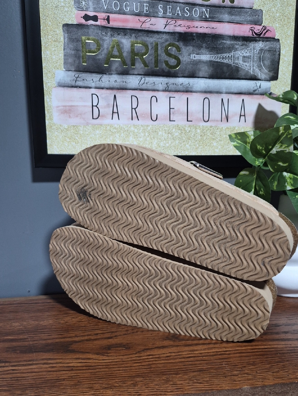 NYC Suede Buckle Clogs - Picture 5 of 6